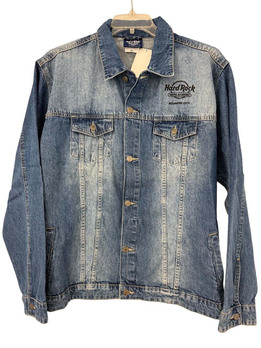 Hard Rock Light Blue Denim Jacket